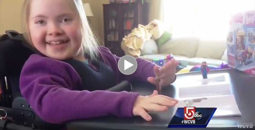 WCVB-TV Boston: Family Fights to Find Cure for Daughter’s Rare Disease